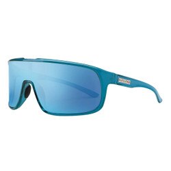 Suncloud Double Up Sunglasses Polarized in Matte Crystal Marine with Aqua Mirror